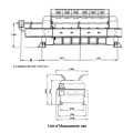 Tela de cortina ciega Máquina electrónica Jacquard 5376 ganchos